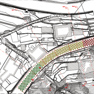 Studio Archimede - Progetto di consolidamento del muro di sottoscarpa interessato da una frana nel Comune di Varazze