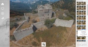 Forte Puin rilievo drone