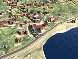 drone Bergeggi, progetto ascensore obliquo