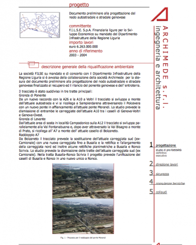 Civile-infrastrutture-41 Documento preliminare alla progettazione del nodo autostradale e stradale genovese